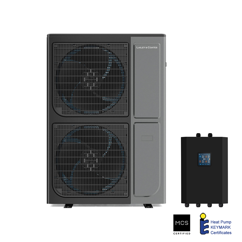 20 kW R32 Split-systeem lucht-water-warmtepomp met lage omgevingstemperatuur voor vloerverwarming